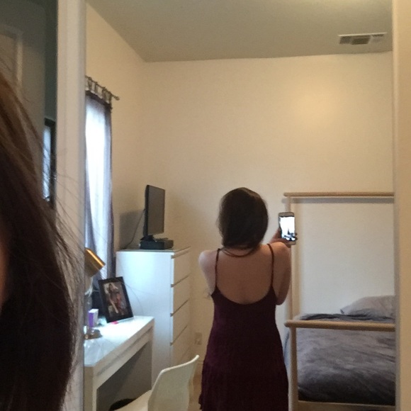 Maroon dress - Picture 2 of 2